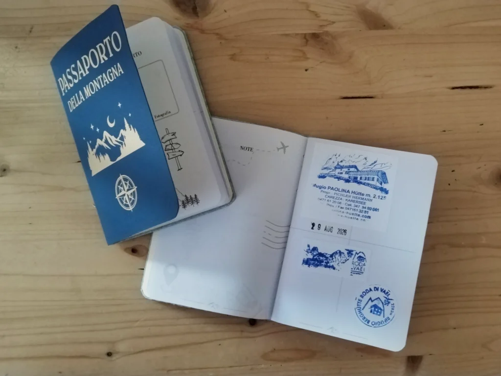 passaporto della montagna fai da te